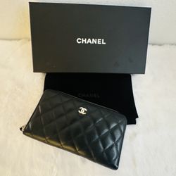 Chanel Zippy Long Wallet