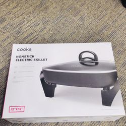 Cooks 12x12 Nonstick Electric Skillet – New/Open Box