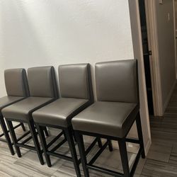 Leather Bar Stools