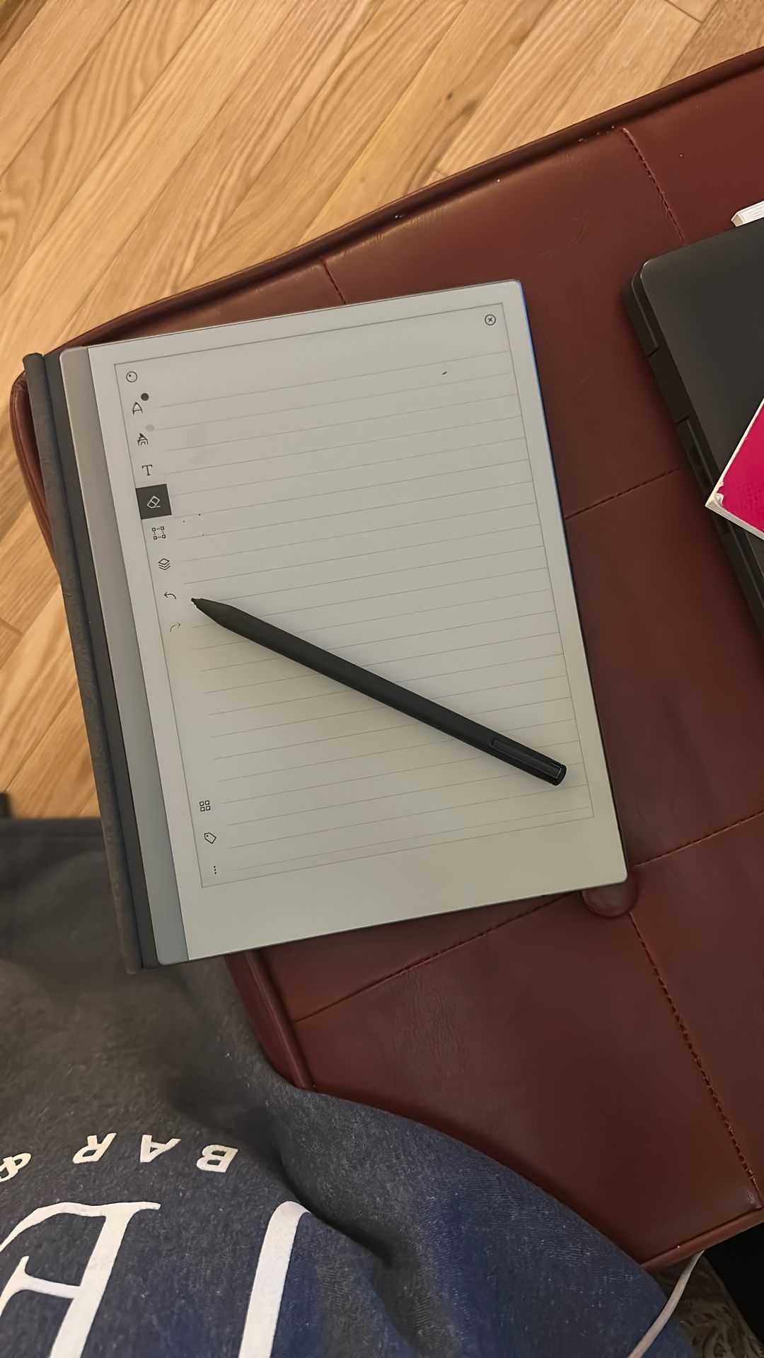 reMarkable 2 Tablet + Marker Pro + Leather Portfolio β Like New
