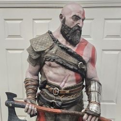 Life-Size Kratos Figure from God of War by Neca