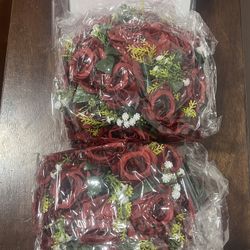 New Red Flower Balls