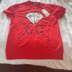 Gucci Diamonds GG Red Shirt NWT
