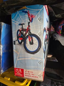 Huffy Spiderman kids bicycle new
