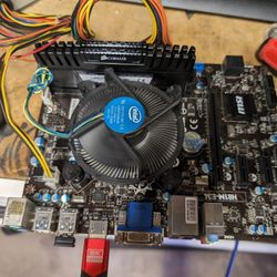 Msi Board Intel CPU I5 16gb Ram Sdd