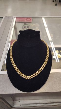 Cuban Hollow Necklace