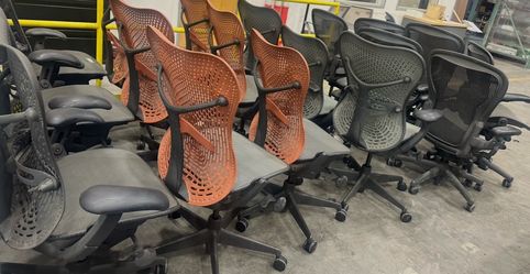 Herman miller Mirra office chairs