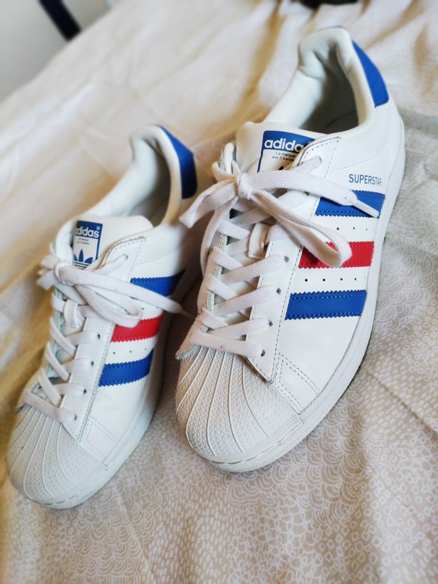 Vintage/Retro Adidas Superstar The Americana Blue Red stripes