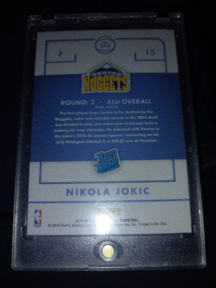 Nikola Jokic Rocky Card
