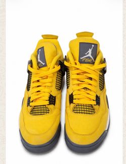 Jordan 4 Black Cat + Lightning Size 10.5 Mens Original Lot
