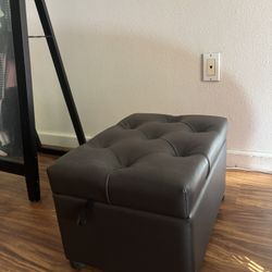 Small Storage Ottoman 