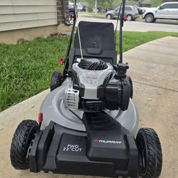 MURRAY BRIGGS&STRATTON SELF-PROPELLED LAWN MOWER 22 INCH.
