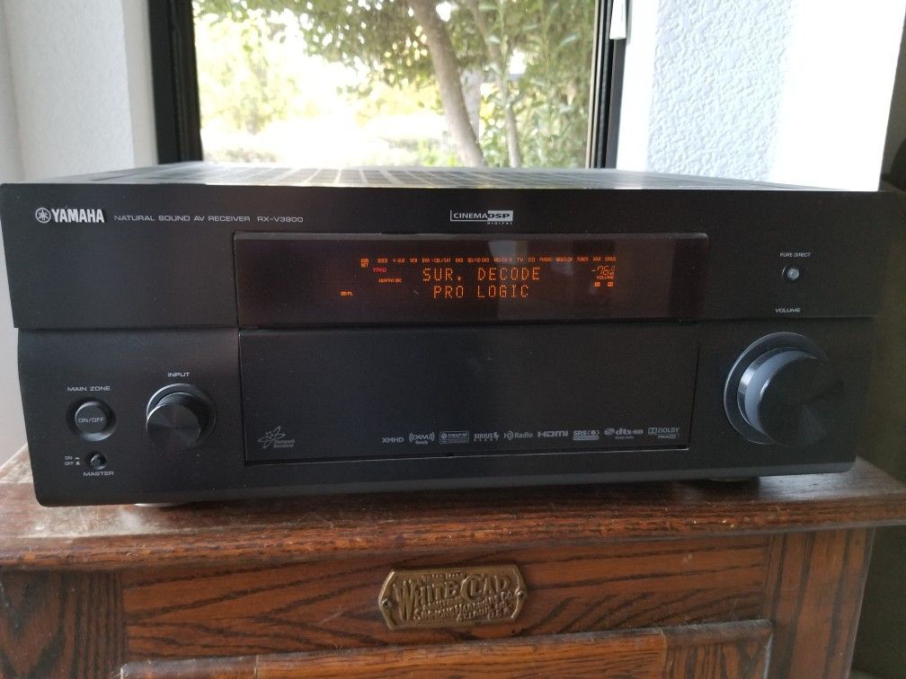 Yamaha RX-V3900 A/V 7.1 surround Receiver HDMI 1080p