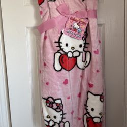 Hello Kitty I Love You Blanket 