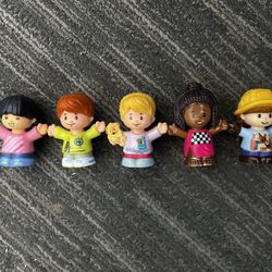 Fisher Price Little People Girls Lot Of 5