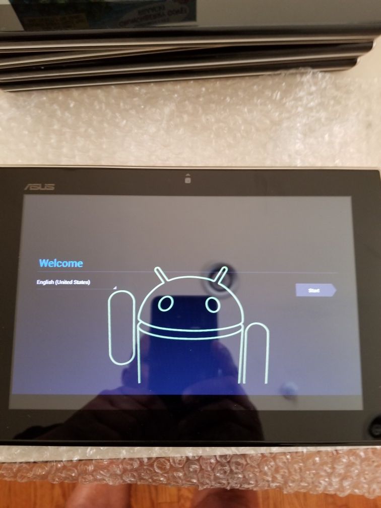 Asus Tablet powerd by android