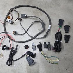 Lot Of Relays Switches Wiring Foglights Turn Signals Headlights 