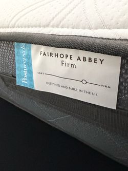 Queen Size Sealy Posturepedic Fairhope Abbey Firm Mattress