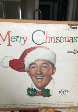 Bing Crosby Christmas record