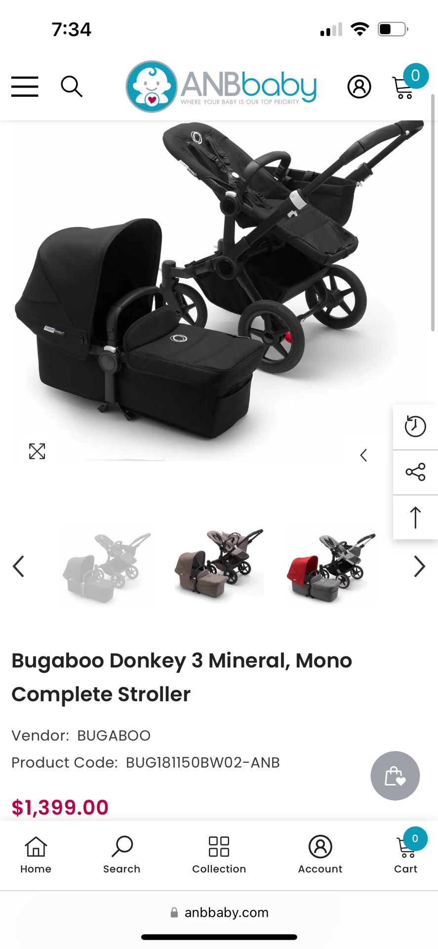 Bugaboo Donkey 3 Stroller