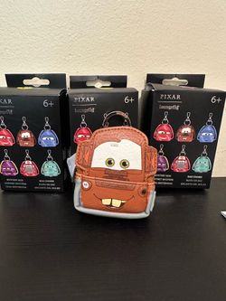 Loungefly Cars 20th Anniversary Mini Bag Charm