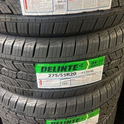 275/55/20 Nuevo Set De Llantas 