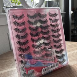 20 Pairs Eyelashes