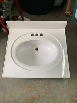 New sink 25x22 little chip, Retail $100