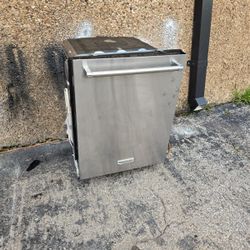 kitchenaid Stainless Steel Dishwasher.