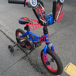 Spiderman Kids Bike 