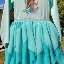 Disney Little Mermaid Dress Size 4t