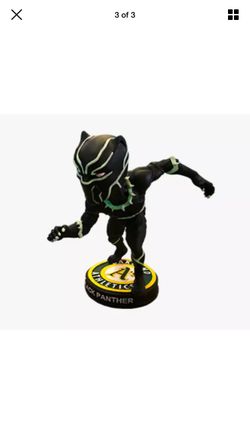 NEW BLACK PANTHER BOBBLEHEAD only 15000
