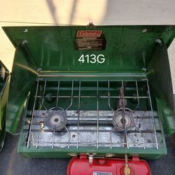 Vintage camp stoves