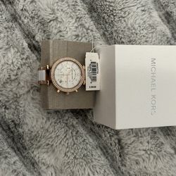 Michael Kors Rose Gold Watch