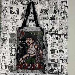 Hunter X Hunter Anime Woven Tapestry Tote Bag