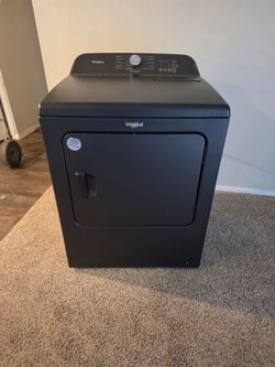 Whirlpool Electric Dryer Black