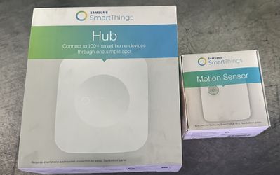 Samsung Smartthings Hub and Motion Sensor