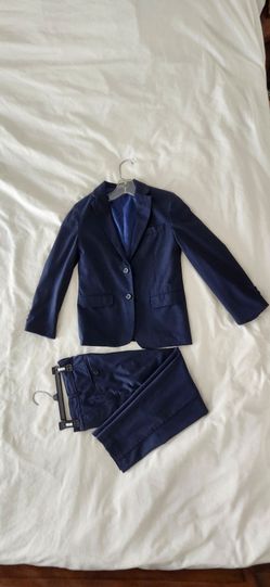 Boy Size 8/10 Navy Blue Suit