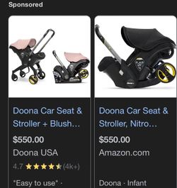 Used Doona Car Seat/Stroller