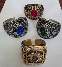 Knights of Columbus Stainless Steel ring all sold separately different prices SHIPPING AVAILABLE