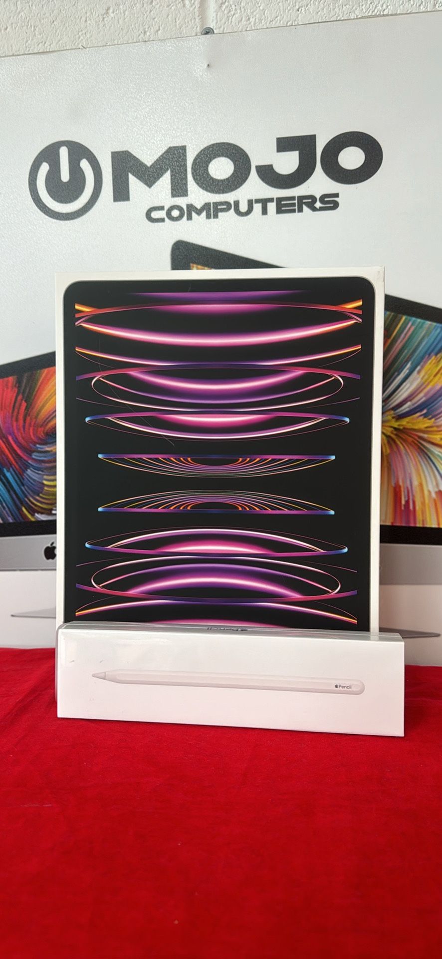 New 12.9” Apple iPad Pro M2 WiFi Cellular LTE Unlocked With Free Apple Pencil