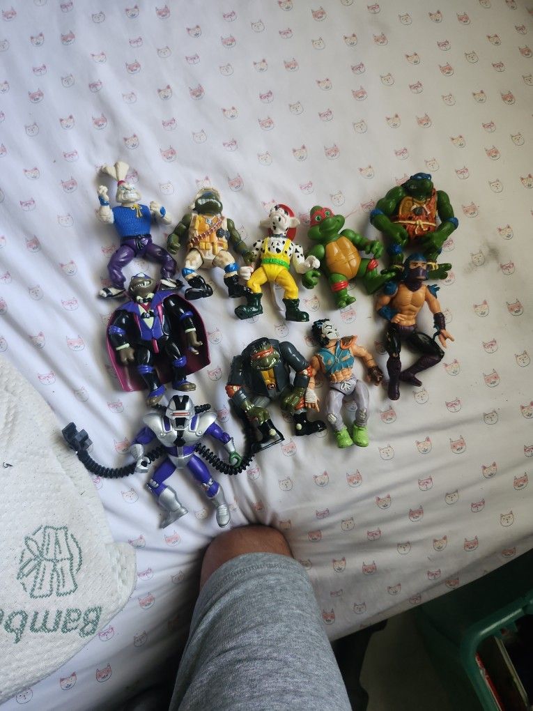 Original 1992 -93 Nija Turtle Toys