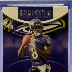 2018 PANINI CONTENDERS LAMAR JACKSON R.OY CONTENDERS
