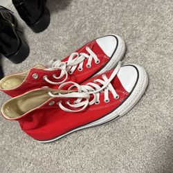 Red Converse Used 