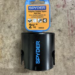 Spyder 600032 - 2 3/4" Tungsten Carbide Tipped Hole Saw