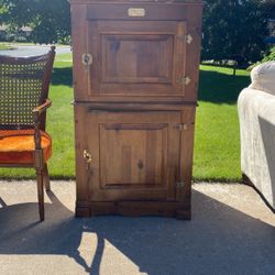 Antique Ice Box Tables