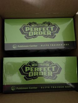 Pokemon Center Perfect Order ETBs