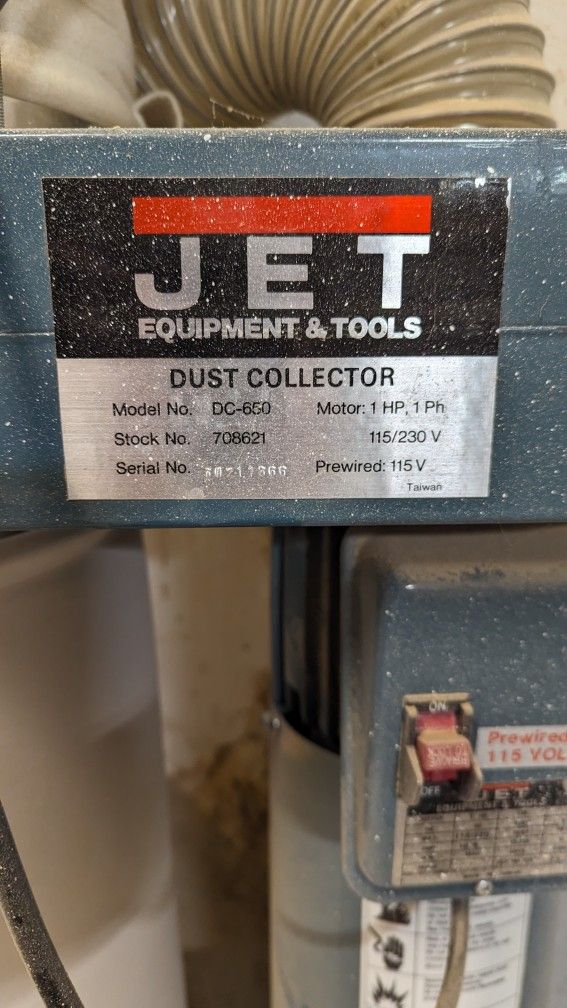 Jet DC650 Dust Collector for Sale in Palatine, IL OfferUp