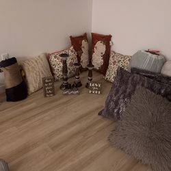 Used decor and kids clothing