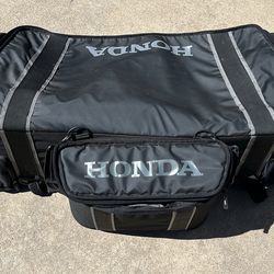 Honda Atv Rear Bag with Detachable Honda Cooler Bag